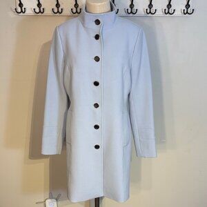 Chic Women's Light Blue - lavender Trench Coat NWT size 8